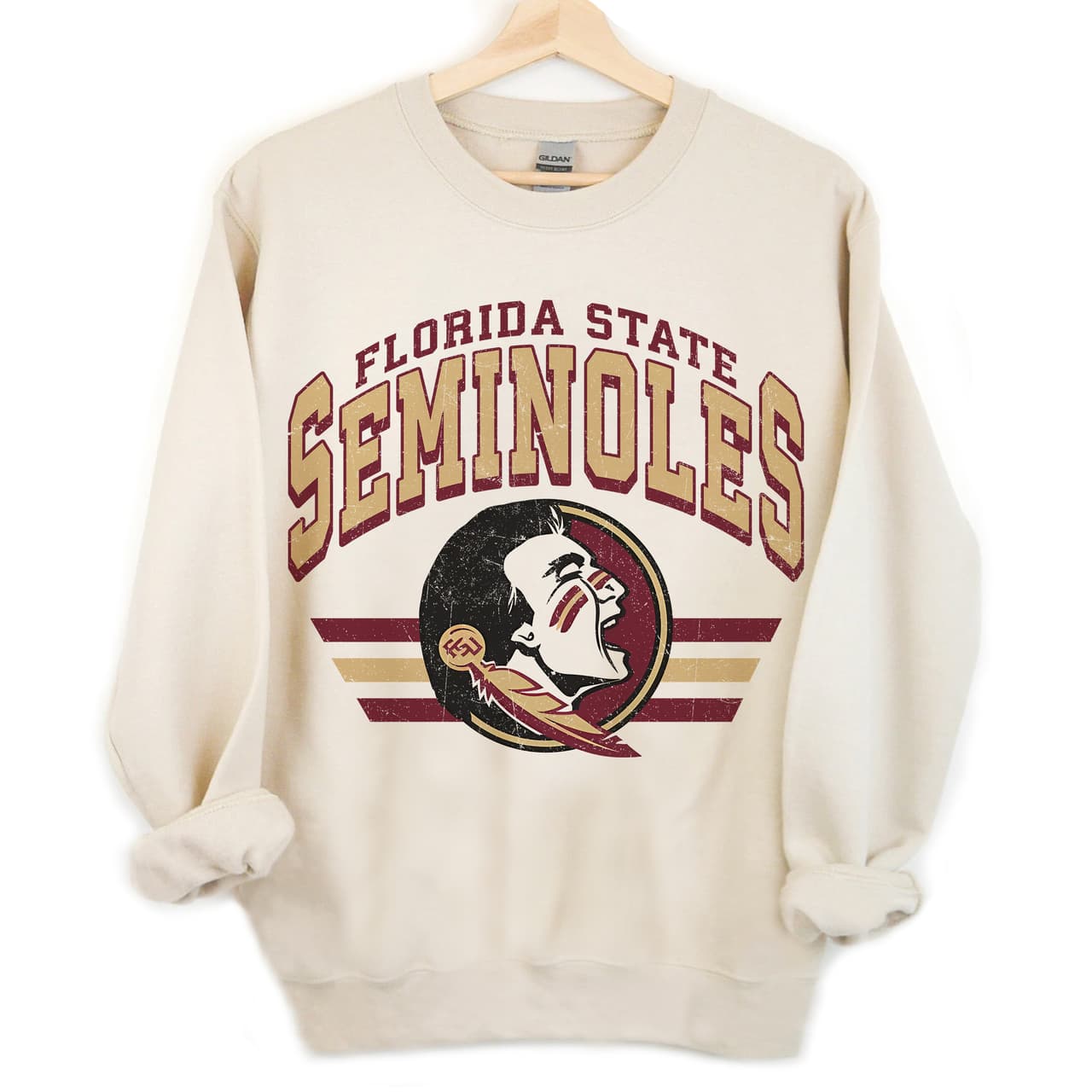 Florida State Seminoles Sudadera Vintage de Fútbol NCAA – Regalo Unisex – image 2, Florida State Seminoles Tee, Florida State Seminoles Merch, Florida State Seminoles Shirt, Florida State Seminoles Sweatshirt, Florida State Seminoles Hoodie, Florida State Seminoles Clothes