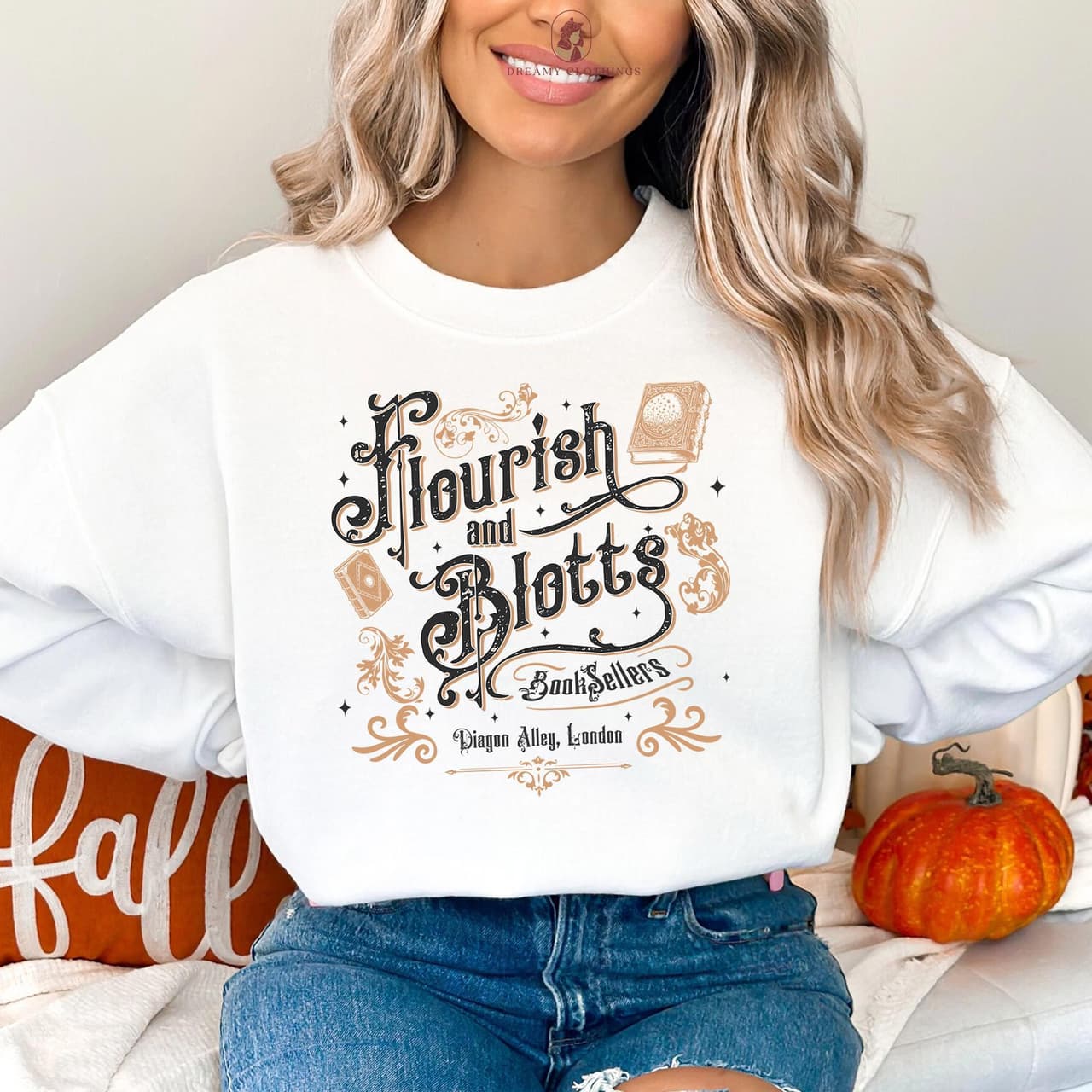 Flourish & Blotts Wizard Potter Potter Fan Shirt, Sweatshirt, Hoodie Gift – image 2, Harry Potter Tee, Harry Potter Merch, Harry Potter Shirt, Harry Potter Sweatshirt, Harry Potter Hoodie, Harry Potter Clothes