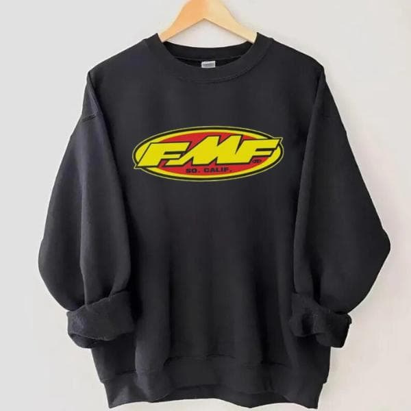 FMF Motocross Ropa Streetwear de Algodón para Hombre: Hoodie, Camiseta, Sudadera – image 3, FMF Motocross Tee, FMF Motocross Merch, FMF Motocross Shirt, FMF Motocross Sweatshirt, FMF Motocross Hoodie, FMF Motocross Clothes