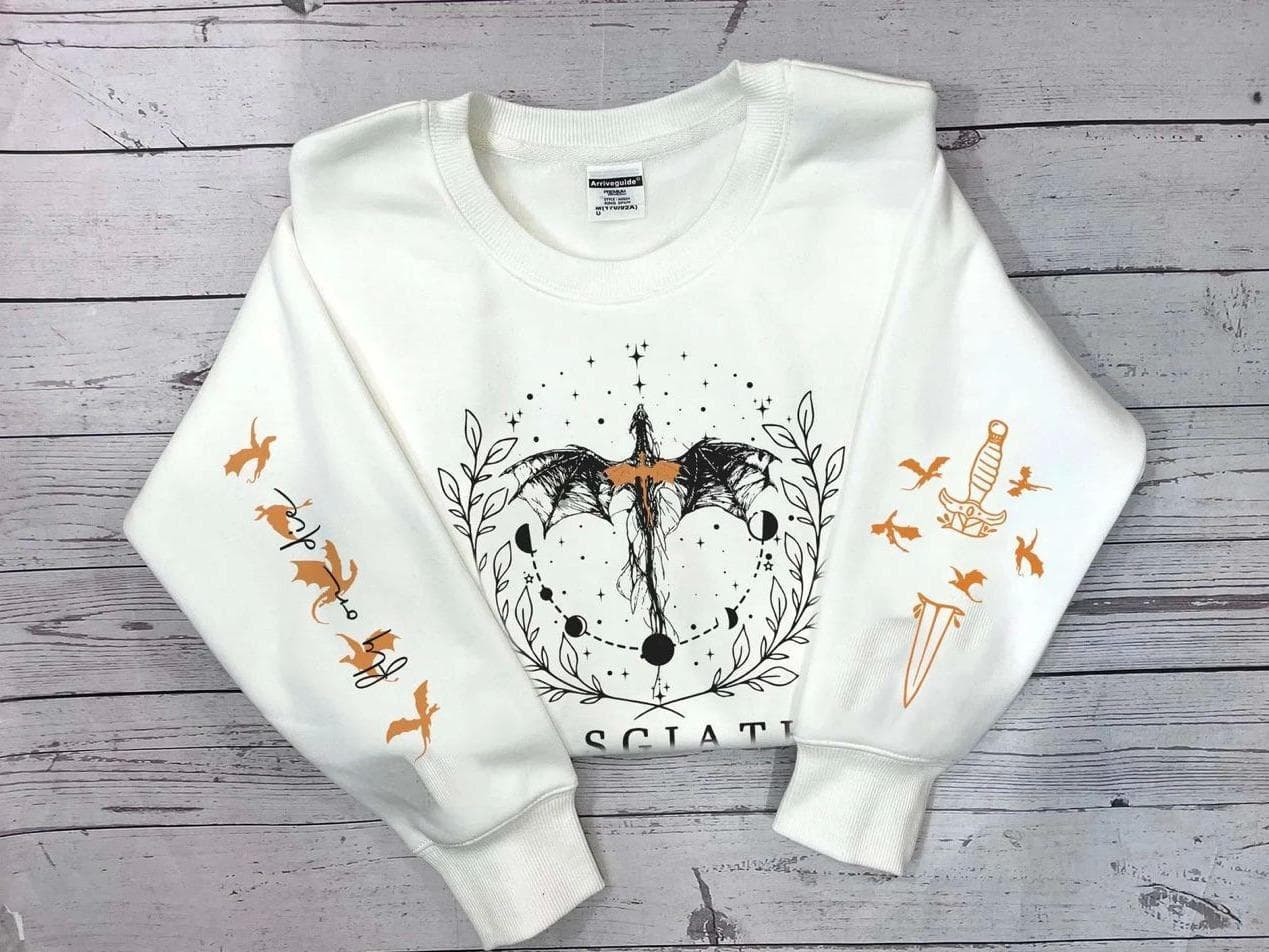 Fourth Wing Basgiath Dragon Rider Sweatshirt & Hoodie Comfort Colors – image 2, Fourth Wing Tee, Fourth Wing Merch, Fourth Wing Shirt, Fourth Wing Sweatshirt, Fourth Wing Hoodie, Fourth Wing Clothes