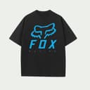 Fox Racing Blue Logo Hoodie, Tee, Sweatshirt, Biker Shirt for Moto Fans 3 small thumbnail