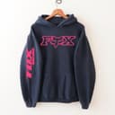 Fox Racing Pink Logo Hoodie - Unisex Moto Dirt Bike Pullover 1 small thumbnail