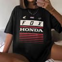 Fox Racing x Honda Spell Out Factory Alliance: Sudadera Hoodie y Camiseta 4 small thumbnail