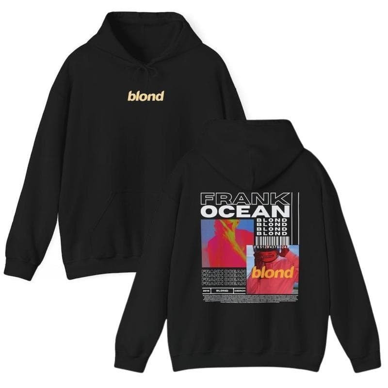 Frank Ocean BLOND Album Cover Hoodie, T-Shirt & Sweatshirt Classic Cotton – image 2, Frank Ocean Tee, Frank Ocean Merch, Frank Ocean Shirt, Frank Ocean Sweatshirt, Frank Ocean Hoodie, Frank Ocean Clothes