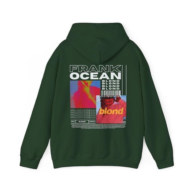 Frank Ocean BLOND Album Cover Hoodie, T-Shirt & Sweatshirt Classic Cotton – image 3, Frank Ocean Tee, Frank Ocean Merch, Frank Ocean Shirt, Frank Ocean Sweatshirt, Frank Ocean Hoodie, Frank Ocean Clothes