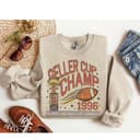 Friends Geller Bowl Sweatshirt, Friendsgiving Tee, Thanksgiving Hoodie, Friends Reunion, The One with the Football 1 small thumbnail