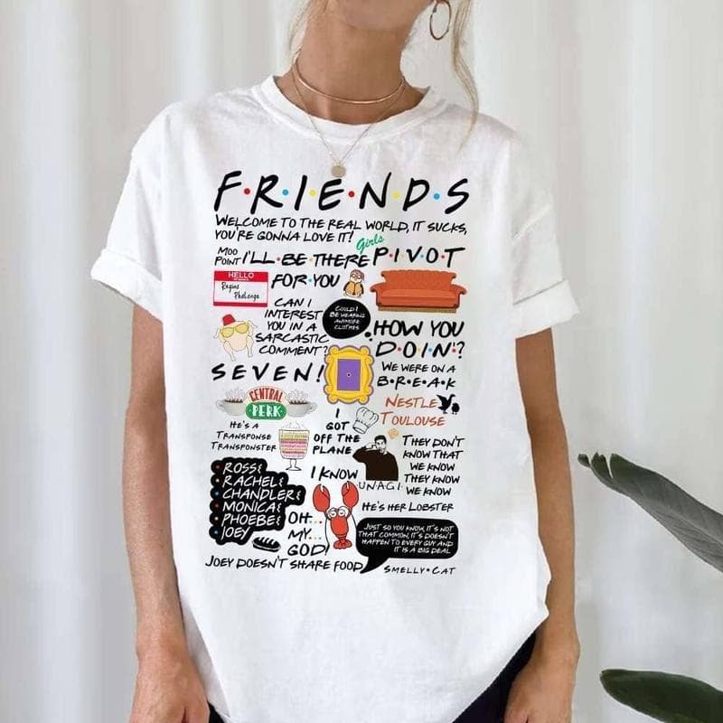 Camiseta, Sudadera, Hoodie Friends TV Show – Citas, Regalo Fan 90s Nostalgia – image 2, Friends TV Show Tee, Friends TV Show Merch, Friends TV Show Shirt, Friends TV Show Sweatshirt, Friends TV Show Hoodie, Friends TV Show Clothes