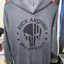 Fuck Around and Find Out Unisex Hoodie Sweatshirt 1 small thumbnail