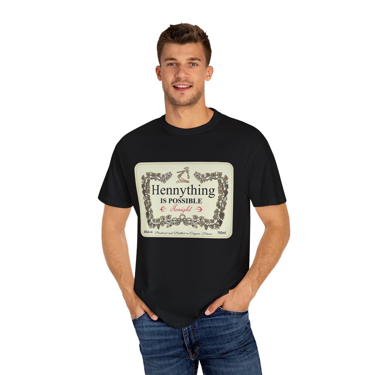 Funny Alcoholic Hennything is Possible T-Shirt, Sweatshirt & Hoodie – image 2, Hennything is Possible Tee, Hennything is Possible Merch, Hennything is Possible Shirt, Hennything is Possible Sweatshirt, Hennything is Possible Hoodie, Hennything is Possible Clothes