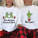 Funny Couples Matching Christmas Shirts & Pajamas 3 small thumbnail