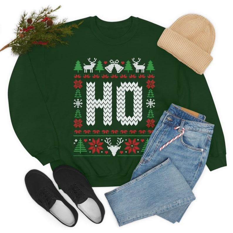 Sudadera Navideña Fea Divertida Para Parejas A Juego 'Where My Ho's At' – image 4, Funny Couples Ugly Christmas Tee, Funny Couples Ugly Christmas Merch, Funny Couples Ugly Christmas Shirt, Funny Couples Ugly Christmas Sweatshirt, Funny Couples Ugly Christmas Hoodie, Funny Couples Ugly Christmas Clothes