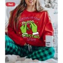 Sudadera y Camiseta Divertido Grinch Navideño - Regalo Unisex 3 small thumbnail