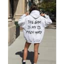 Sudadera con Capucha Funny Gym Pump Cover, Lifting, Regalo Gym Rat 3 small thumbnail