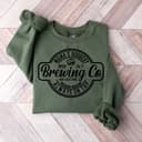 Funny Nursing Sweatshirt: Mamas Boobery Crewneck New Mom Gift 1 small thumbnail