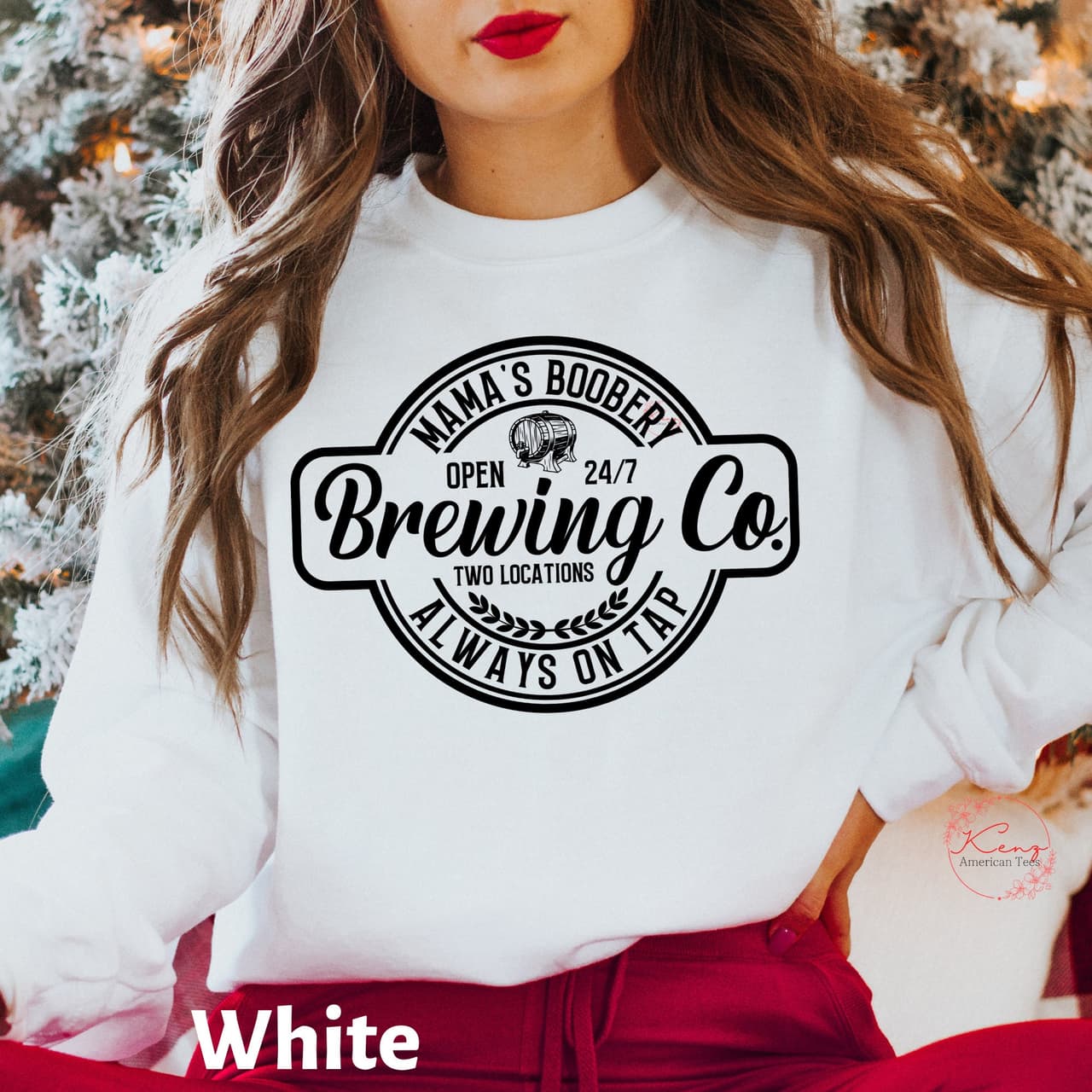 Funny Nursing Sweatshirt: Mamas Boobery Crewneck New Mom Gift – image 2, Nurse Tee, Nurse Merch, Nurse Shirt, Nurse Sweatshirt, Nurse Hoodie, Nurse Clothes