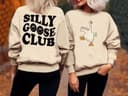 Divertida Sudadera y Camiseta Silly Goose Club para Hombres, Mujeres 3 small thumbnail