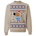 Funny Ugly Christmas Sweater, Holiday Crewneck for Christmas Lovers 4 small thumbnail