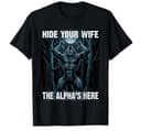 Funny Werewolf Ripping Meme T-Shirt | Alpha Wolf Literally Me Tee Gift 1 small thumbnail