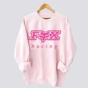 Fx Racing Pink Logo Hoodie, Sweatshirt, T-Shirt - Motocross Biker Tee 1 small thumbnail