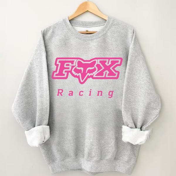 Fx Racing Pink Logo Hoodie, Sweatshirt, T-Shirt - Motocross Biker Tee – image 2, Fox Racing Tee, Fox Racing Merch, Fox Racing Shirt, Fox Racing Sweatshirt, Fox Racing Hoodie, Fox Racing Clothes
