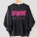 Fx Racing Pink Logo Hoodie, Sweatshirt, T-Shirt - Motocross Biker Tee 4 small thumbnail