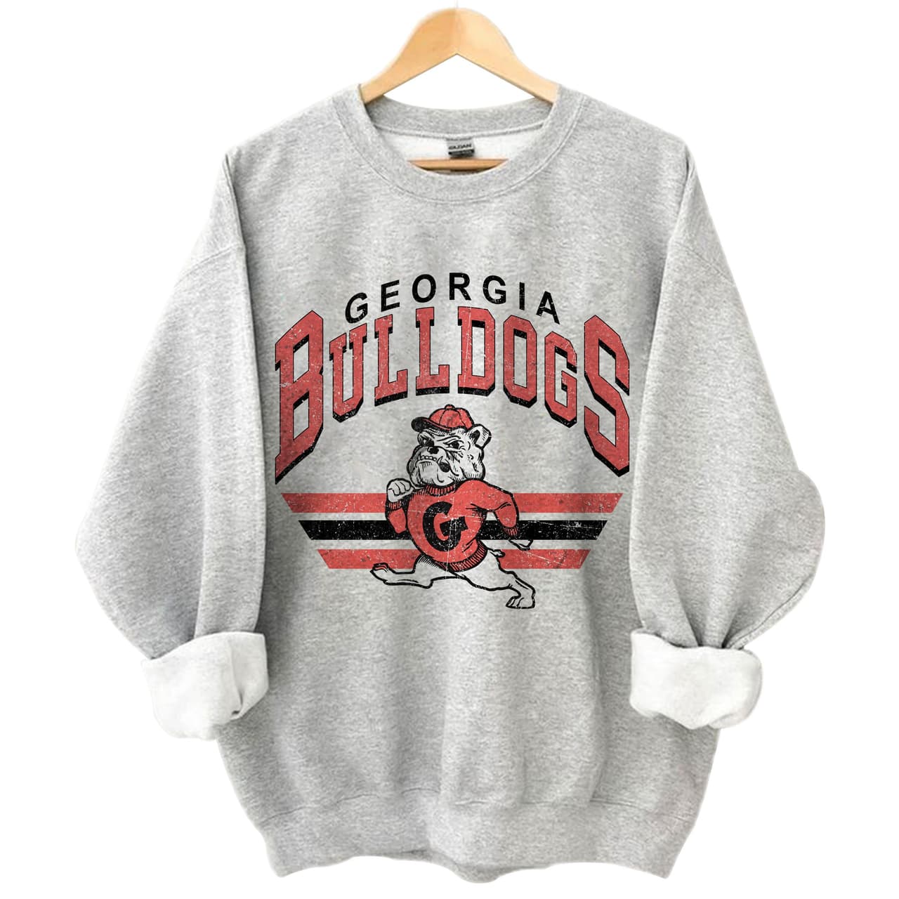 Sudadera Unisex Vintage NCAA Georgia Bulldogs Football – image 1, Georgia Bulldogs Tee, georgia bulldogs shirt, georgia shirt, georgia bulldogs t shirt, georgia football t shirt, georgia bulldogs football t shirts, georgia football tee shirts