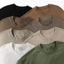 Gildan Unisex Heavy Cotton Crew Neck T-Shirts Bulk Pack - 17 Colors 1 small thumbnail