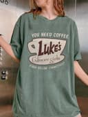 Gilmore Girls Luke's You Need Coffee Stars Hollow TV Show Fan Apparel 2 small thumbnail