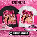 Glorilla Vintage 90s Style Rapper T-Shirt 2 small thumbnail