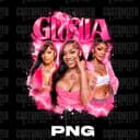 Glorilla Vintage 90s Style Rapper T-Shirt 3 small thumbnail