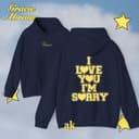 Gracie Abrams '2 Sides I Love You I'm Sorry' Merch Hoodie Sweatshirt 1 small thumbnail