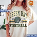 Sudadera Green Bay Football Retro Vintage 90s Unisex Cuello Redondo Regalo 3 small thumbnail