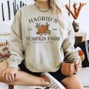 Hagrid's Pumpkin Patch Fall Sweatshirt - HP Fan Gift, Comfort Colors 1 small thumbnail