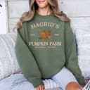 Hagrid's Pumpkin Patch Fall Sweatshirt - HP Fan Gift, Comfort Colors 3 small thumbnail
