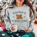 Hagrid's Pumpkin Patch Fall Sweatshirt - HP Fan Gift, Comfort Colors 2 small thumbnail