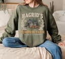 Hagrid's Pumpkin Patch Halloween Sweatshirt Hoodie Comfort Colors 1 small thumbnail