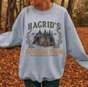 Hagrid's Pumpkin Patch Halloween Sweatshirt Hoodie Comfort Colors 2 small thumbnail