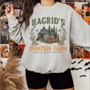 Hagrid's Pumpkin Patch Halloween Sweatshirt Hoodie Comfort Colors 3 small thumbnail
