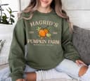 Hagrid's Pumpkin Patch Sweatshirt, Pumpkin Patch Shirt, Fall Hoodie, HP Fan Gift, Wizard Fall Sweatshirt 1 small thumbnail