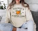 Hagrid's Pumpkin Patch Sweatshirt, Pumpkin Patch Shirt, Fall Hoodie, HP Fan Gift, Wizard Fall Sweatshirt 2 small thumbnail