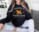 Hagrid's Pumpkin Patch Sweatshirt, Pumpkin Patch Shirt, Fall Hoodie, HP Fan Gift, Wizard Fall Sweatshirt 3 small thumbnail