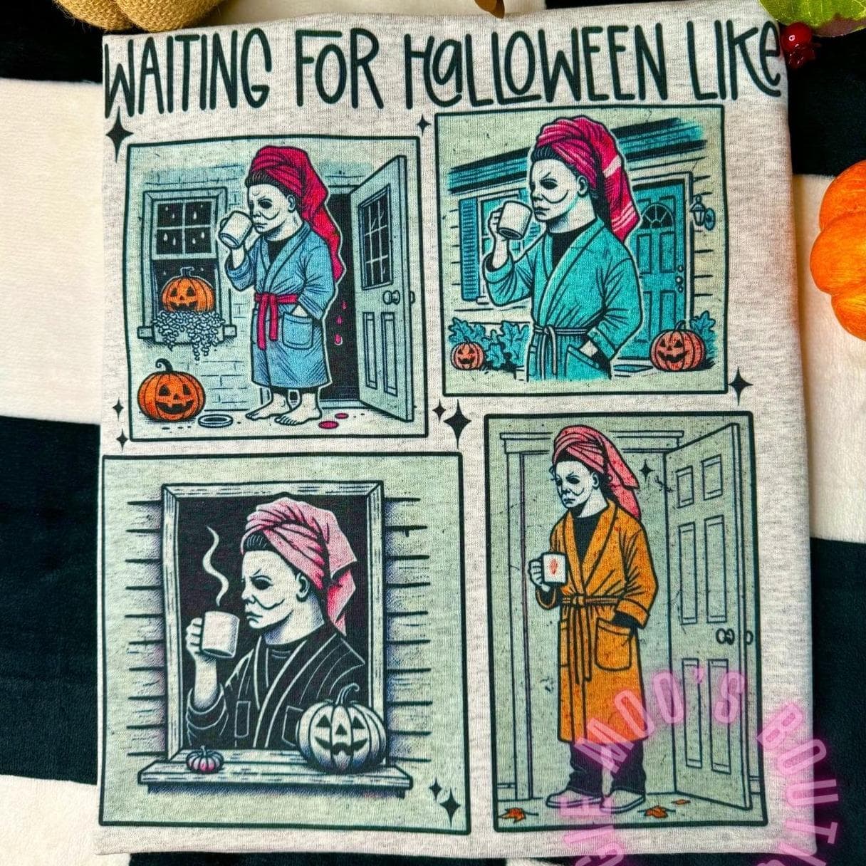 Halloween Michael Myers Spooky Season Tee, Sweatshirt & Hoodie – image 3, Michael Myers Spooky Season Tee, Michael Myers Spooky Season Merch, Michael Myers Spooky Season Shirt, Michael Myers Spooky Season Sweatshirt, Michael Myers Spooky Season Hoodie, Michael Myers Spooky Season Clothes