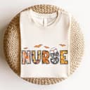Halloween Nurse Shirt, Tee, Hoodie, Sweatshirt & Comfort Colors Gift 4 small thumbnail