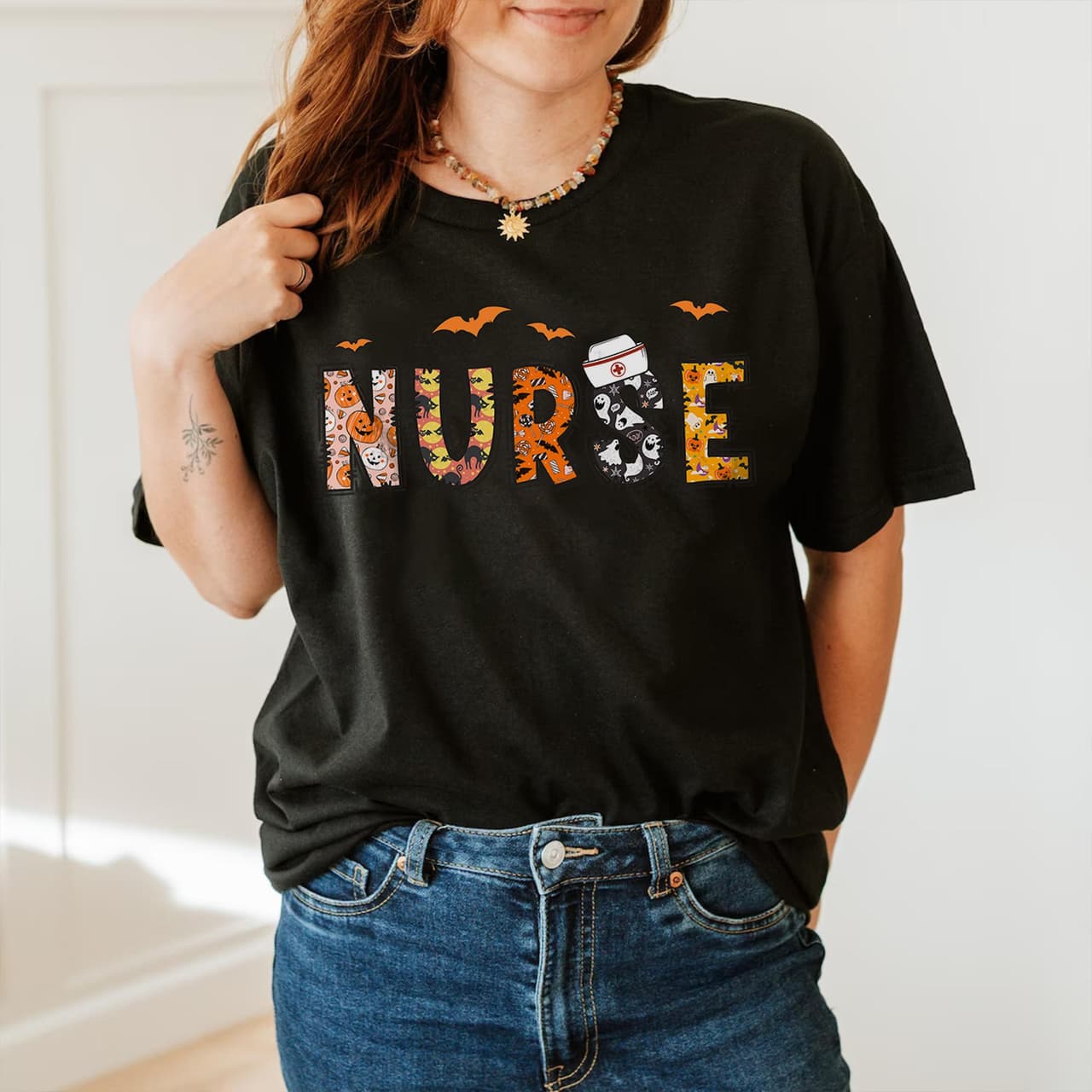 Halloween Nurse Shirt, Tee, Hoodie, Sweatshirt & Comfort Colors Gift – image 2, Halloween Nurse Tee, Halloween Nurse Merch, Halloween Nurse Shirt, Halloween Nurse Sweatshirt, Halloween Nurse Hoodie, Halloween Nurse Clothes