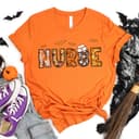 Halloween Nurse Shirt, Tee, Hoodie, Sweatshirt & Comfort Colors Gift 3 small thumbnail