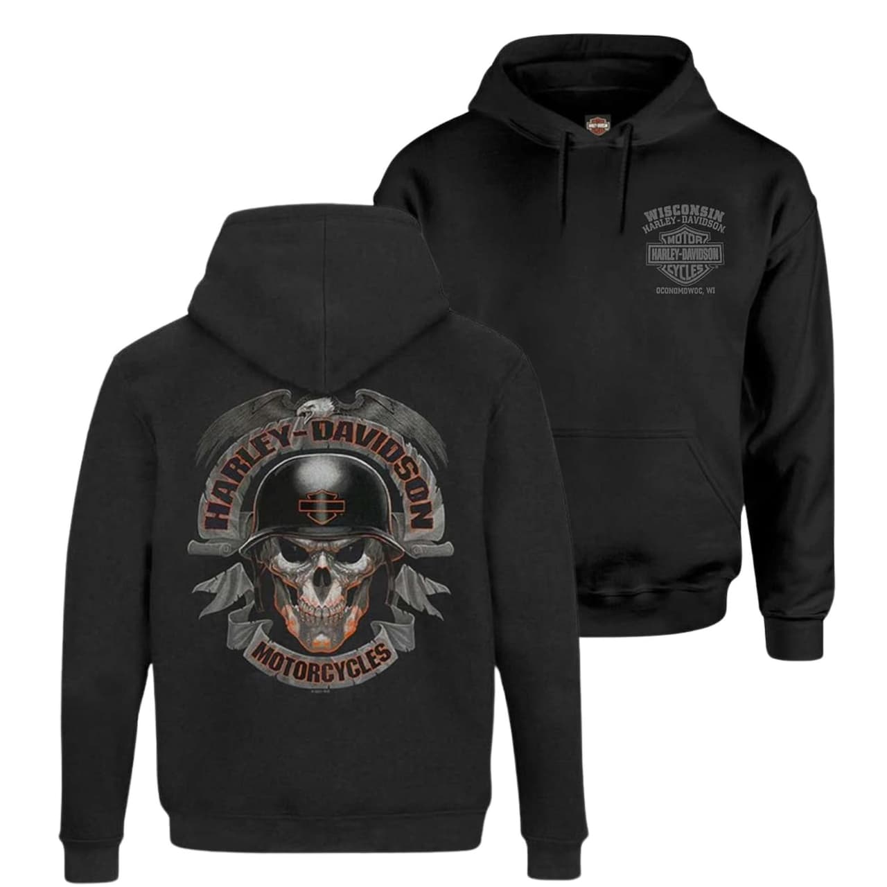 Harley-Davidson Sudadera con Calavera Ghoulish para Hombre, Regalo – image 1, Harley Davidson Tee, Harley Davidson Merch, Harley Davidson Shirt, Harley Davidson Sweatshirt, Harley Davidson Hoodie, Harley Davidson Clothes