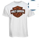 Playera Blanca de Hombre Harley-Davidson Sturgis Bar & Shield 1 small thumbnail