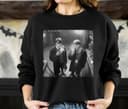 Harry and Ron Smoking Shirt, Wizarding Fan Funny 90s Vintage Meme Sweatshirt, Hoodie, Comfort Colors 3 small thumbnail