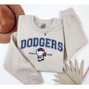 Hello Ktty Doddger Sudadera, Doddgers Vintage Washed Crewneck, Béisbol Unisex Collection Premium Sudadera, Vintage Béisbol Fan Sudadera 1 small thumbnail