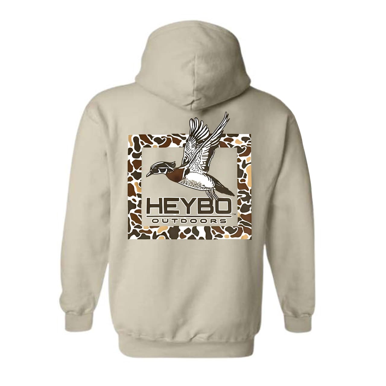 Sudadera con Capucha Heybo Outdoors Pheasant Ducks - Cita Gráfica Regalo Clásico – image 3, Heybo Outdoors Tee, Heybo Outdoors Shirt, Heybo Outdoors Sweatshirt, Heybo Outdoors Hoodie, Hunting Shirt